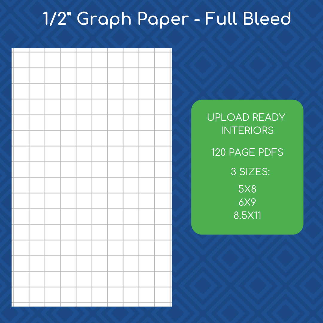 Graph Paper Printable 1 2 Inch
