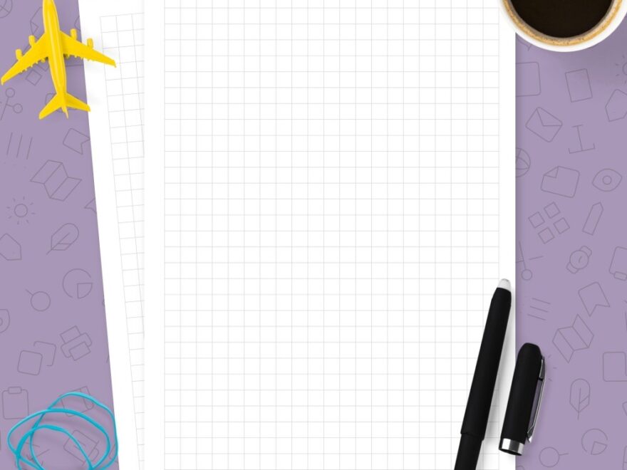 1 4 Inch Graph Paper Printable Template Printable PDF