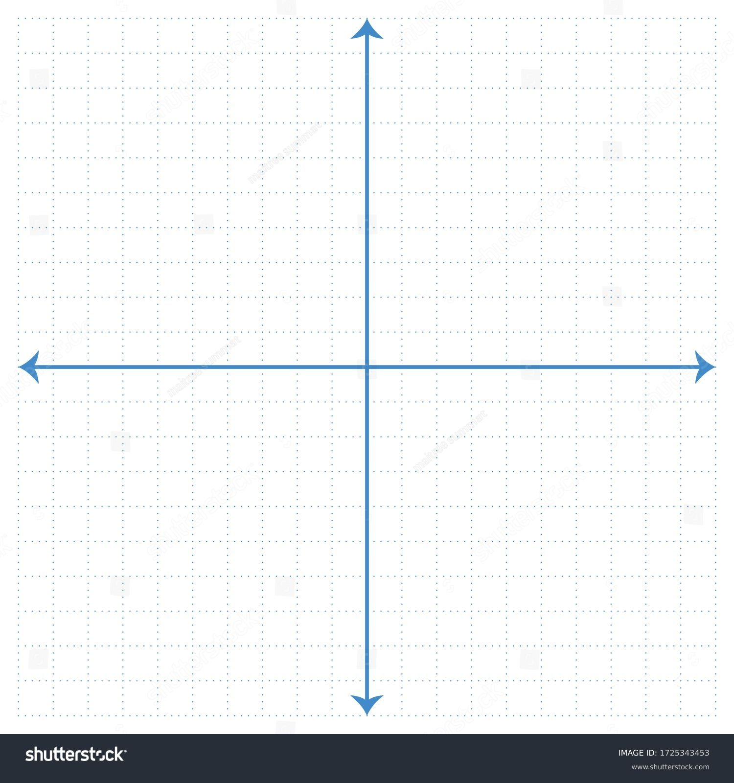 Blank Graph Paper With Axis