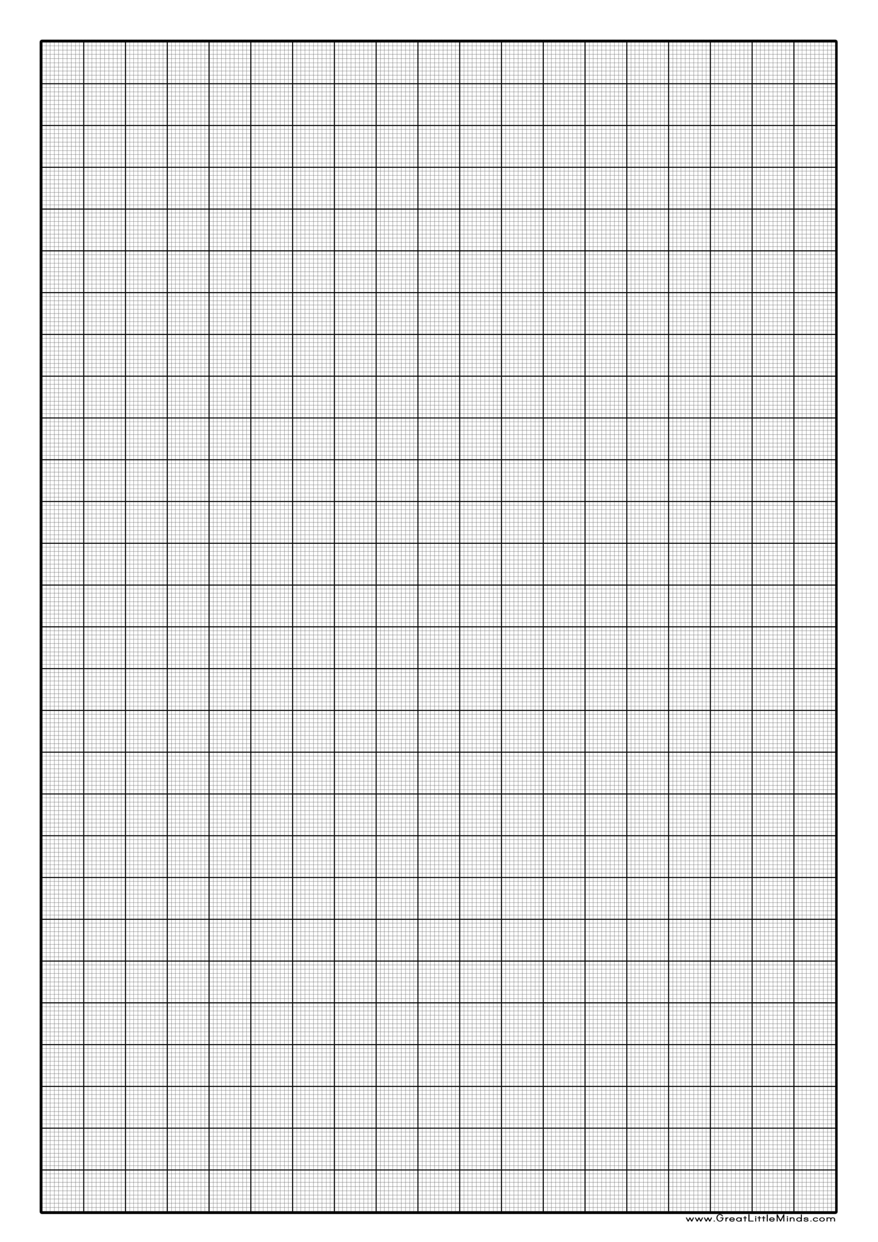 Semi-Log Graph Paper A4