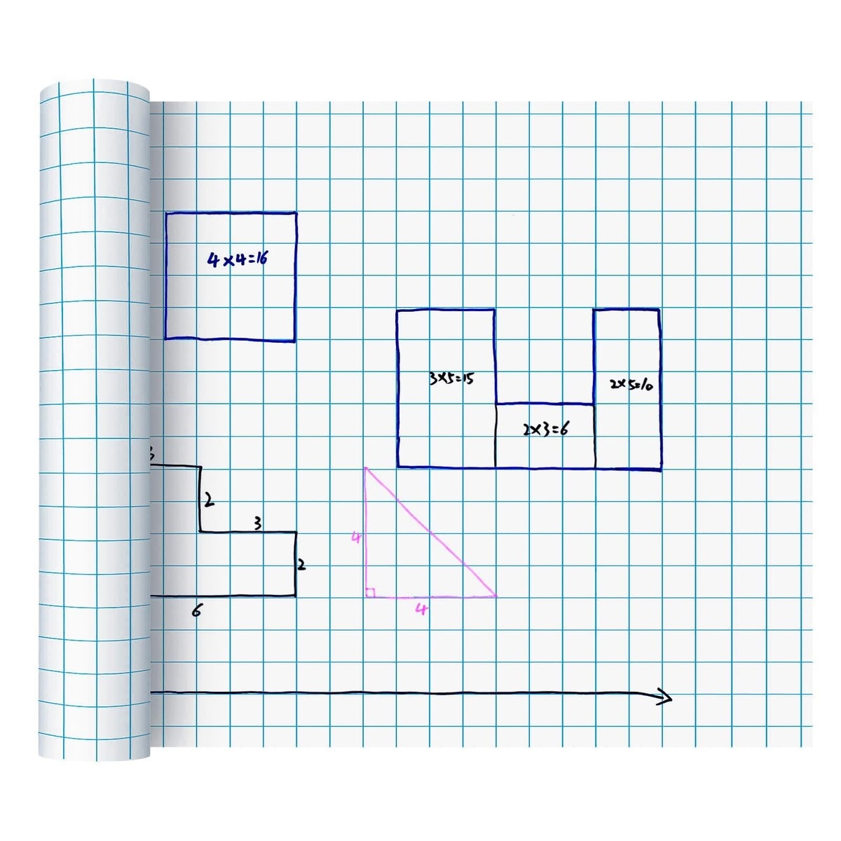 1 Roll 1 Large Grid Paper Graph Paper Roll 19 7 Inch X 197ft Drafting Paper EBay 1 Roll 1 Large Grid Paper Graph Paper Roll 19 7 Inch X 197ft Drafting Paper EBay
