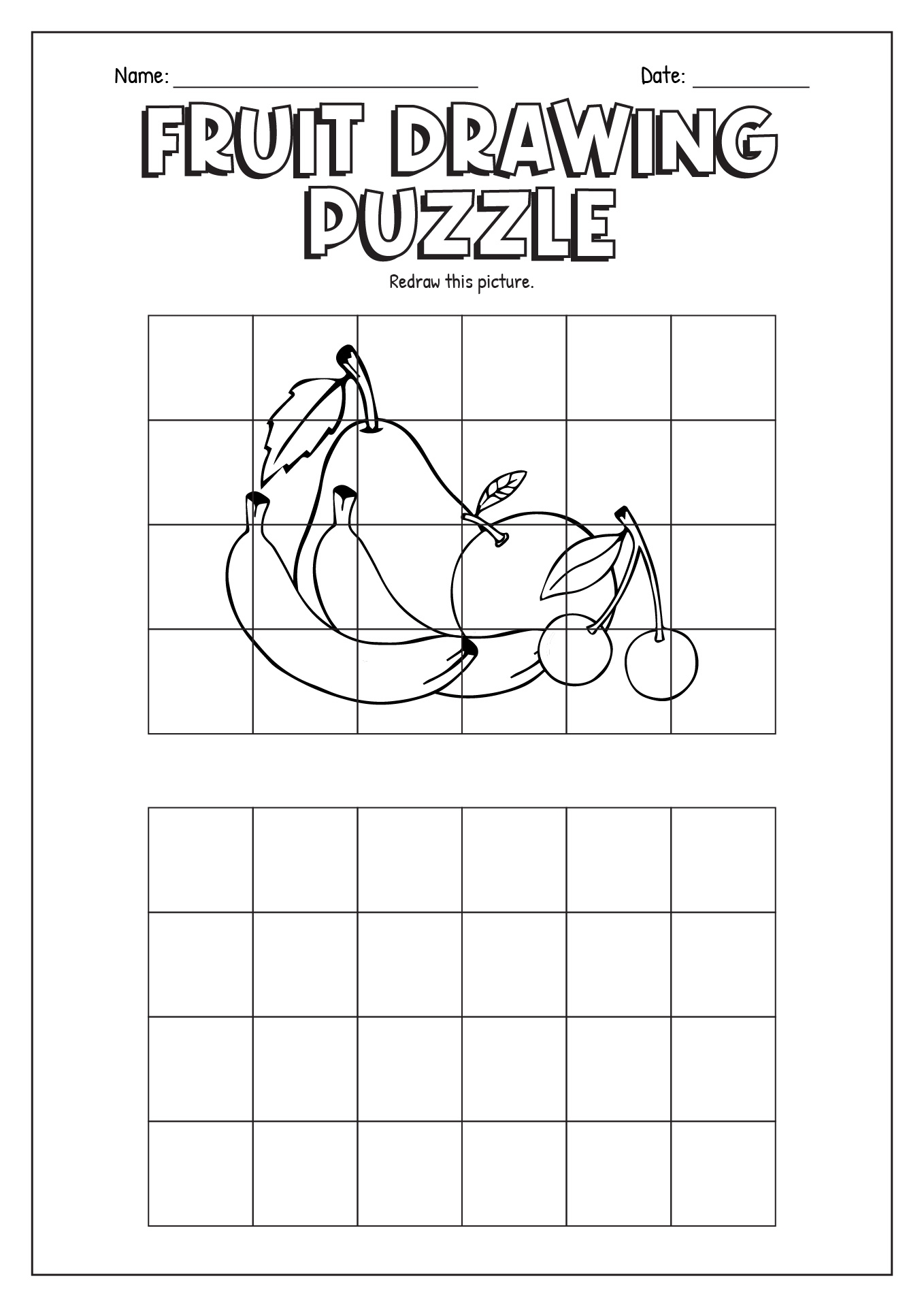 Free Printable Graph Art Worksheets