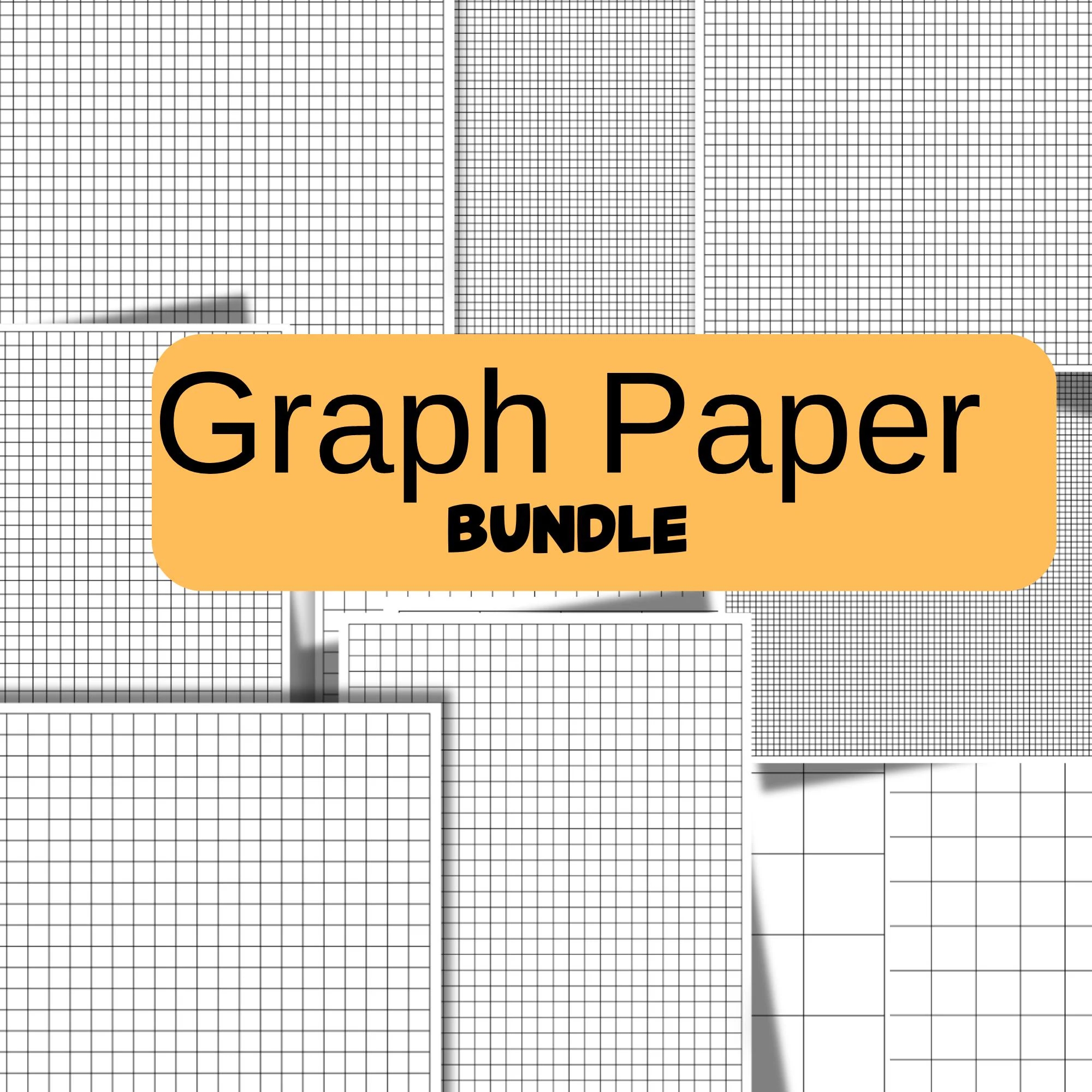 10 Sizes 1 2 3cm 3 4 5 6 7 8 9mm Graph Paper Grid Paper Etsy