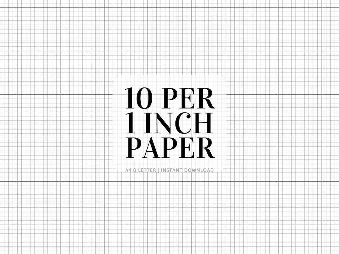 10 Square Graph Paper