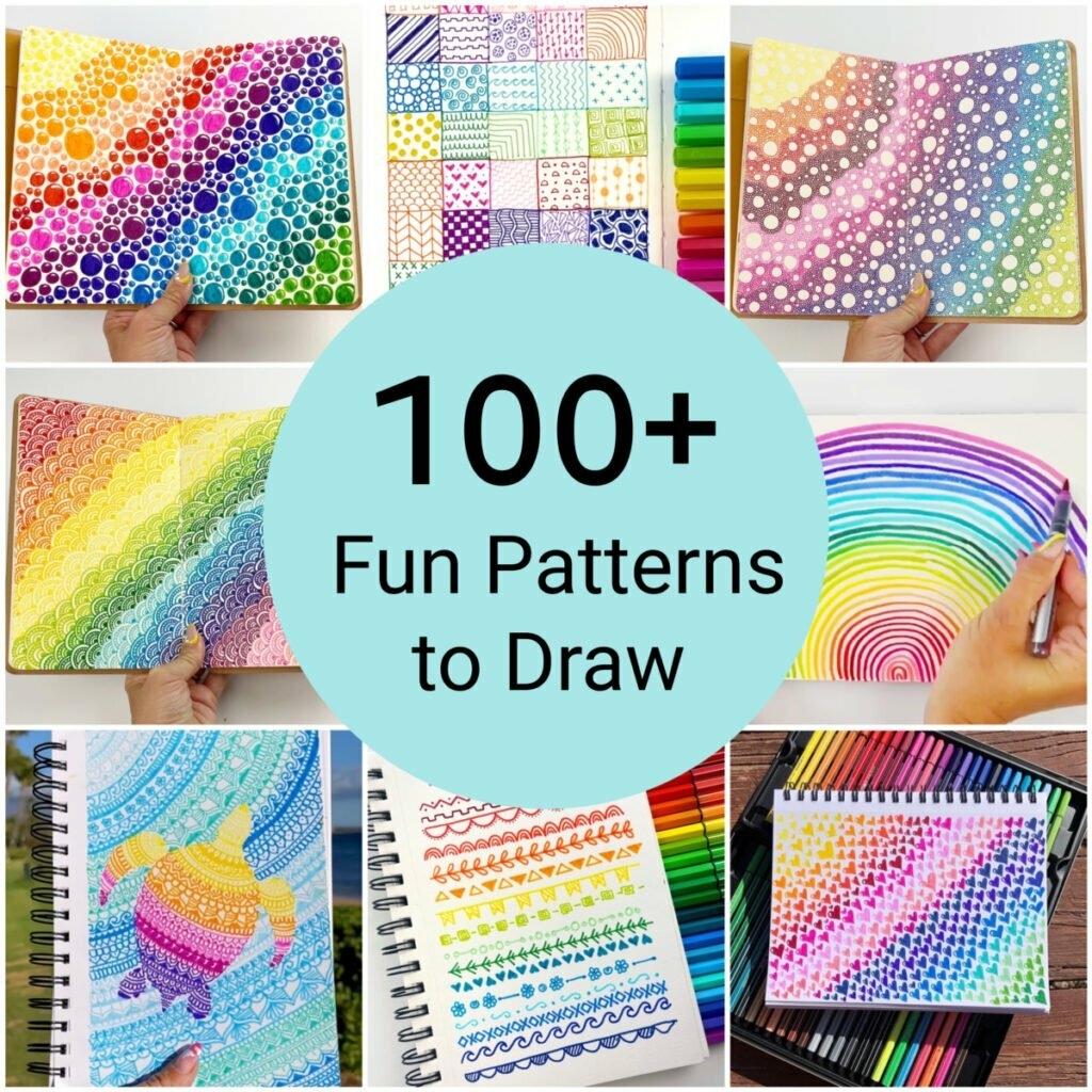 100 Patterns To Draw Cool And Inspiring Patterns 100 Patterns To Draw Cool And Inspiring Patterns