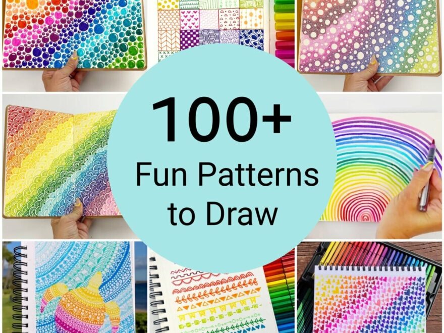 100 Patterns To Draw Cool And Inspiring Patterns