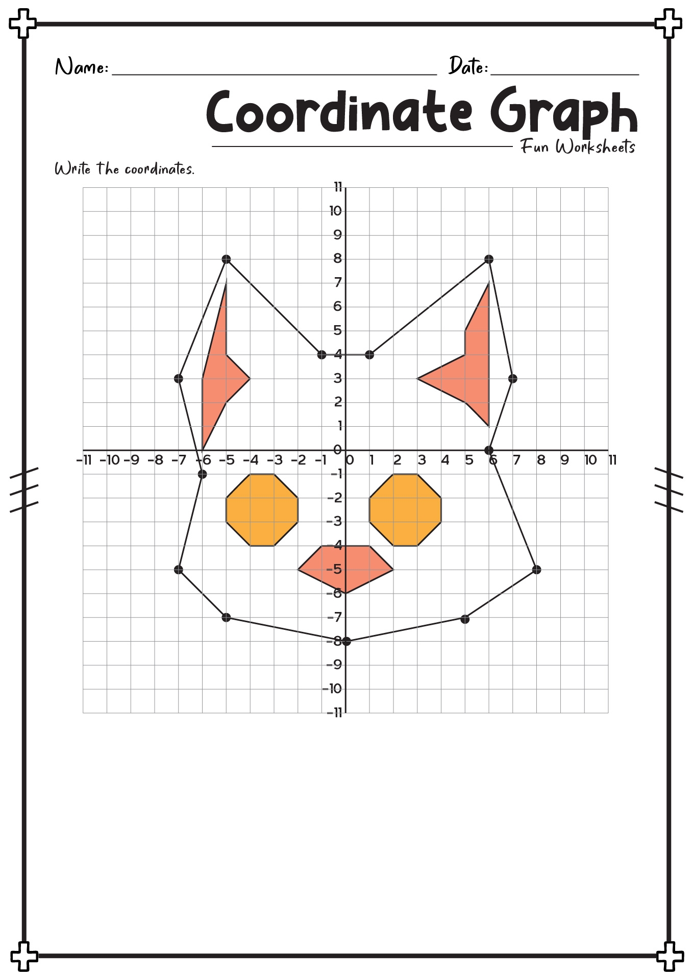 12 Coordinates Worksheets 5th Grade Free PDF At Worksheeto