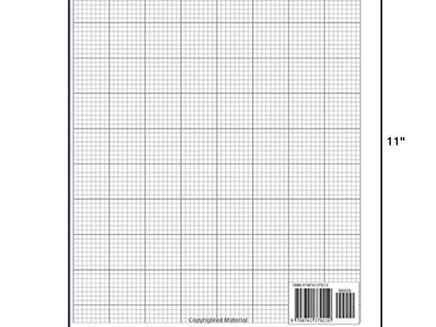 14 Count Graph Paper Notebook For Cross Stitch And Kuwait Ubuy