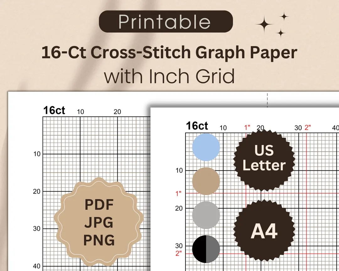 16th Inch Graph Paper
