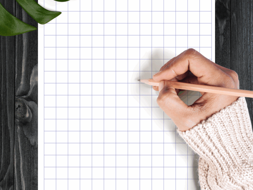 1cm Blue Graph Paper PDF Template Download Now