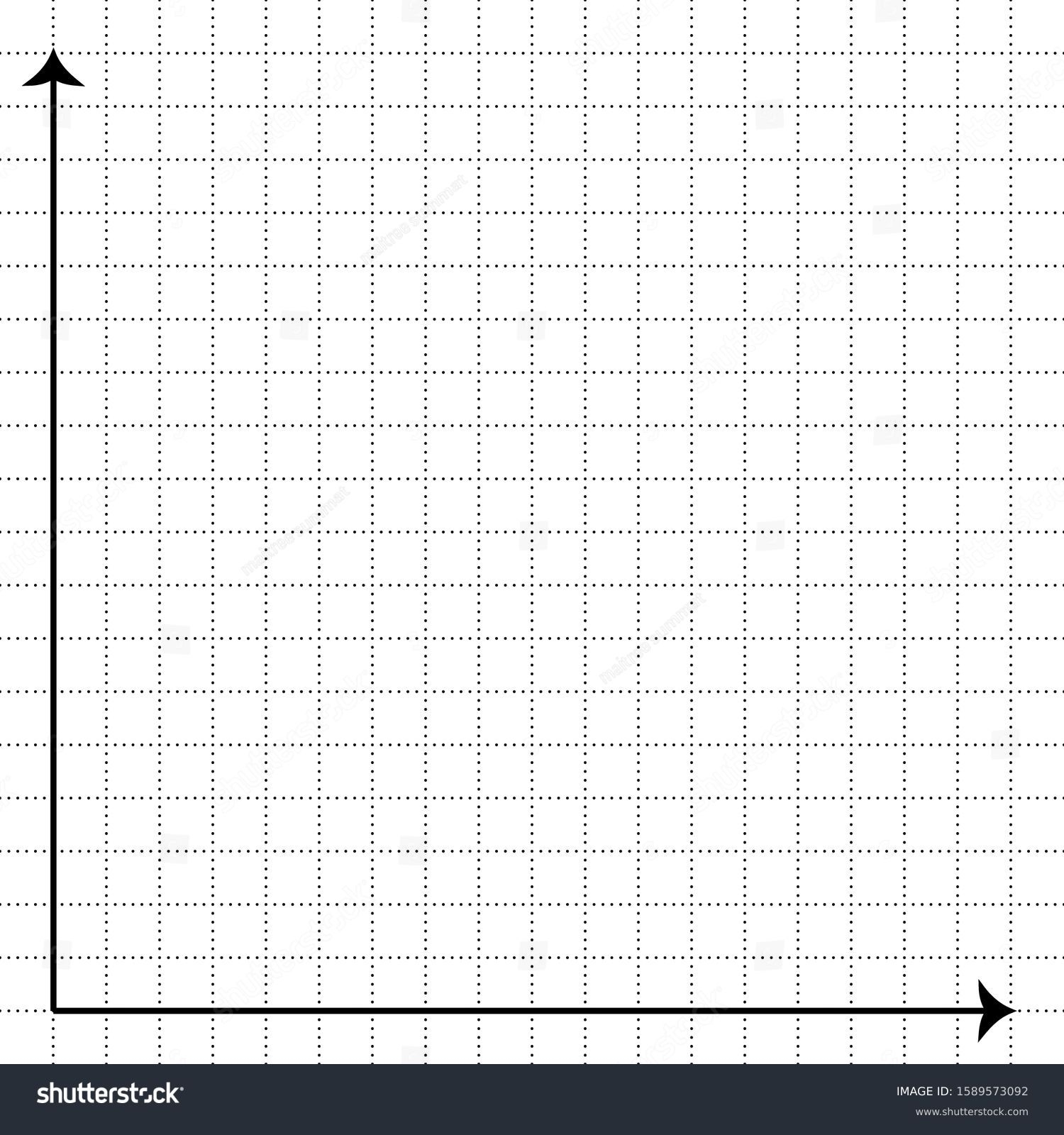 Blank X And Y-Axis Graph