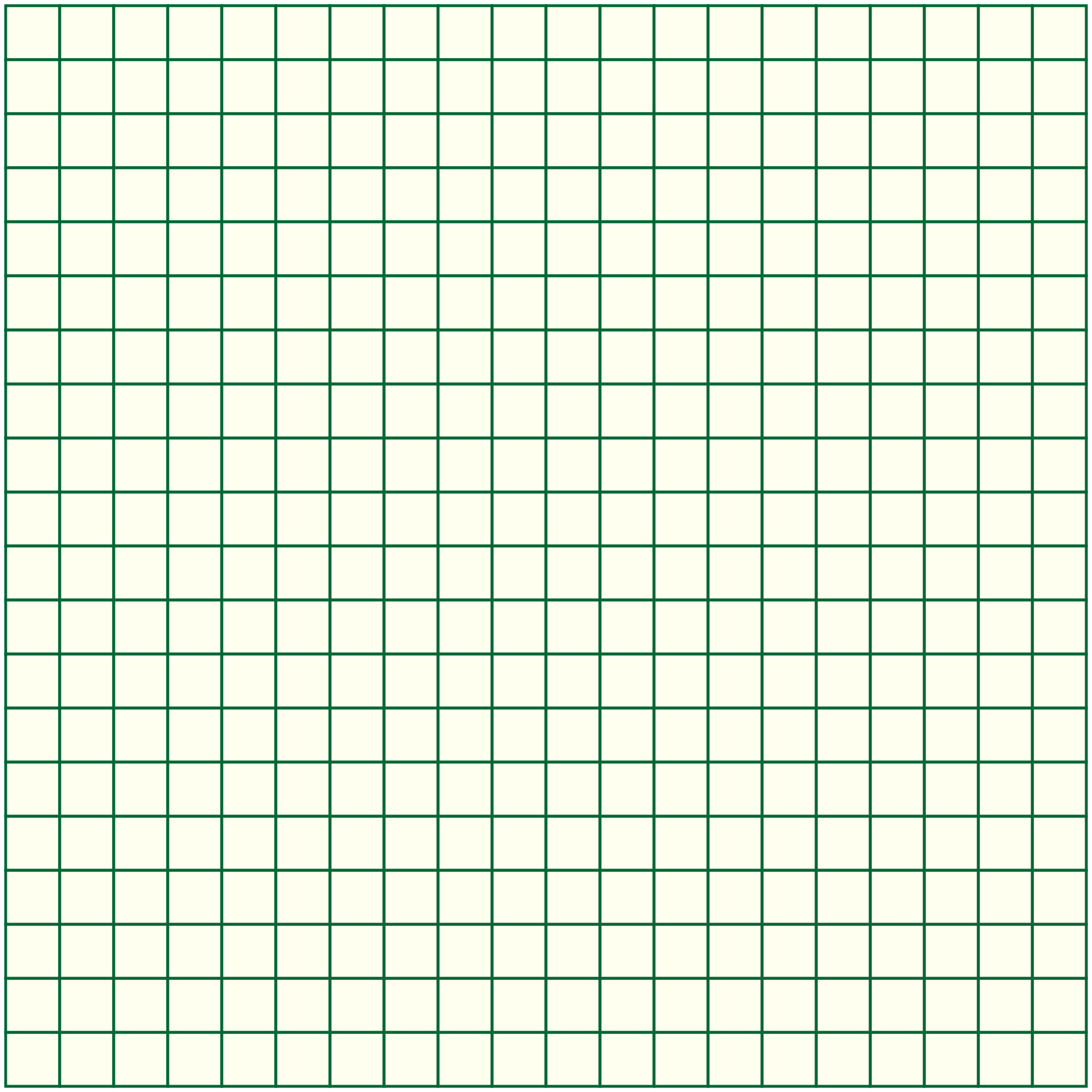20 X 20 Graph Paper Printable