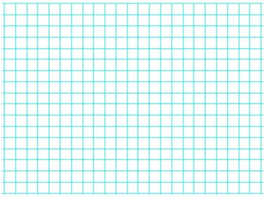 25 Pack Of Large Sheet Format 1 Graph Paper 24 X 18 Blue Lines Etsy