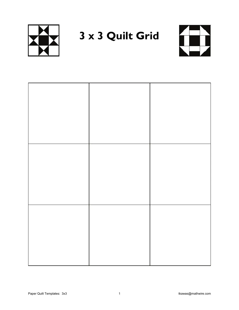 Free Graph Paper For Quilting Squares