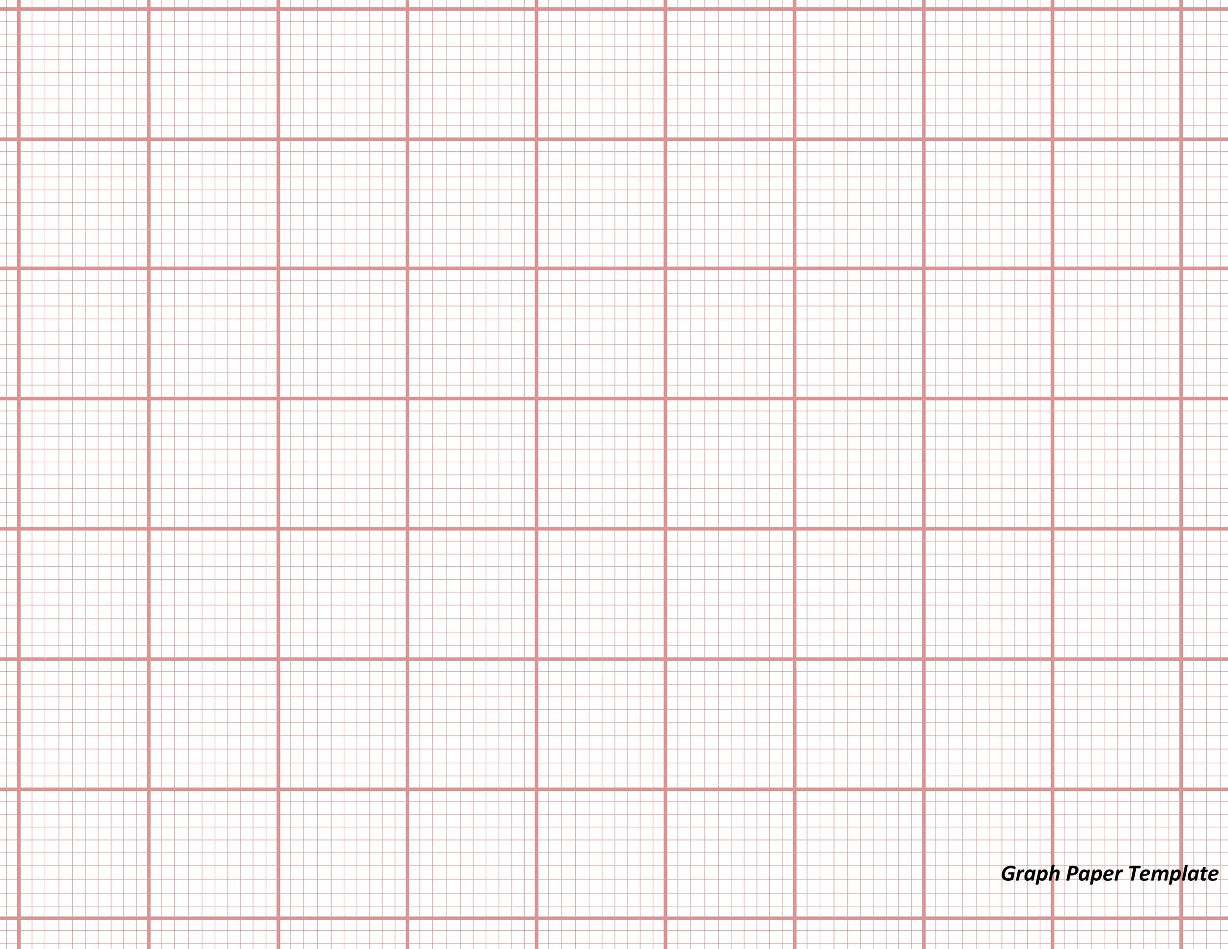 Free Graph Paper Template Word