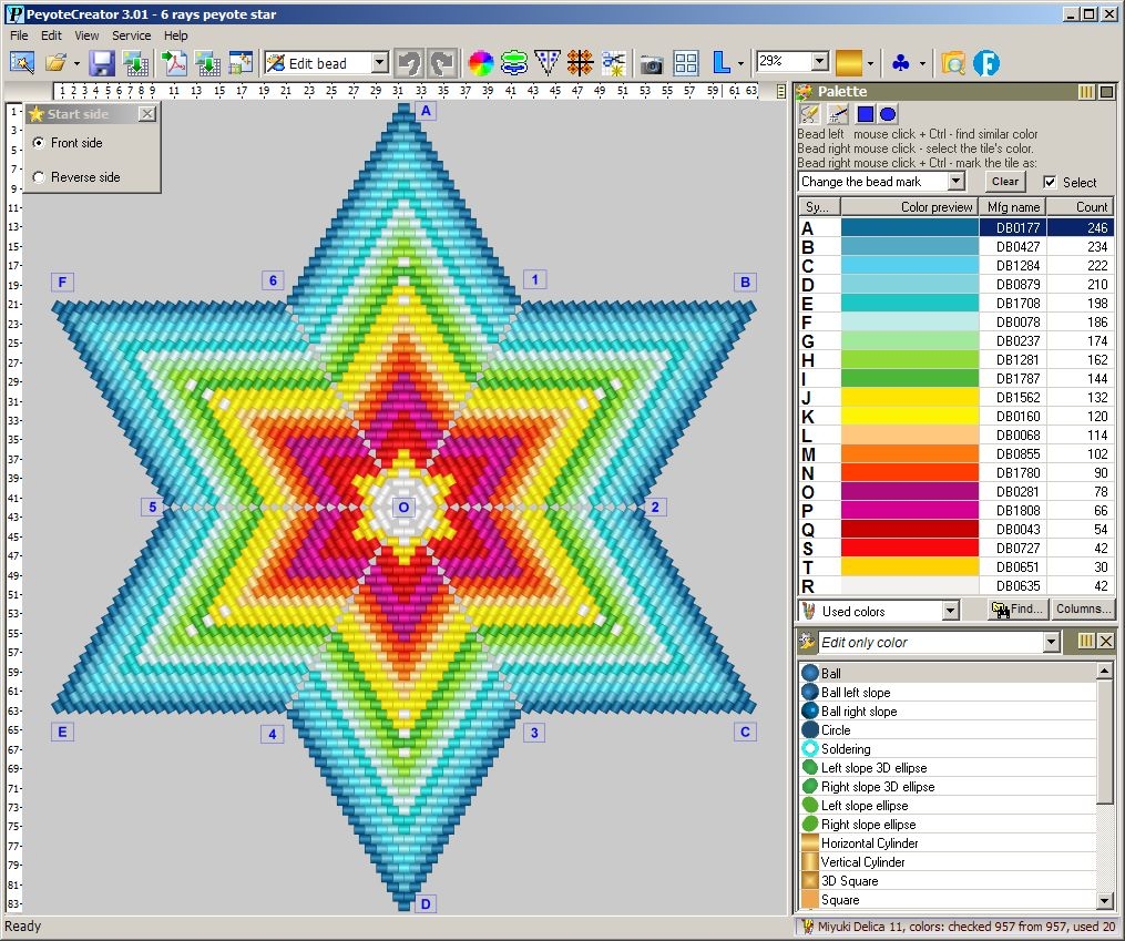 Peyote Stitch Graph Paper Software