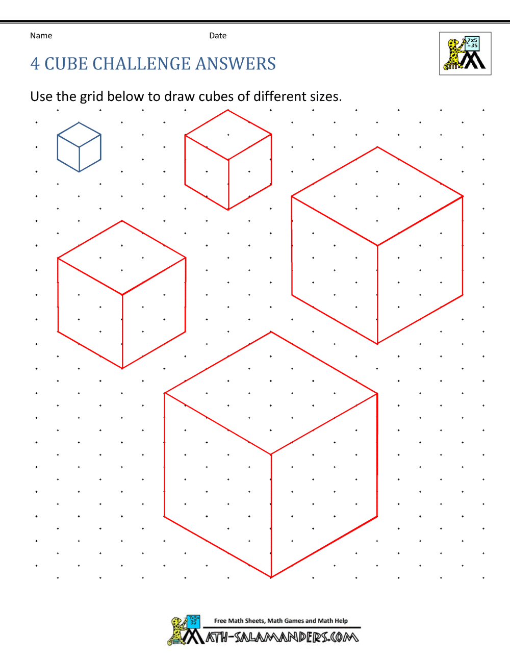 3d Shapes Worksheets