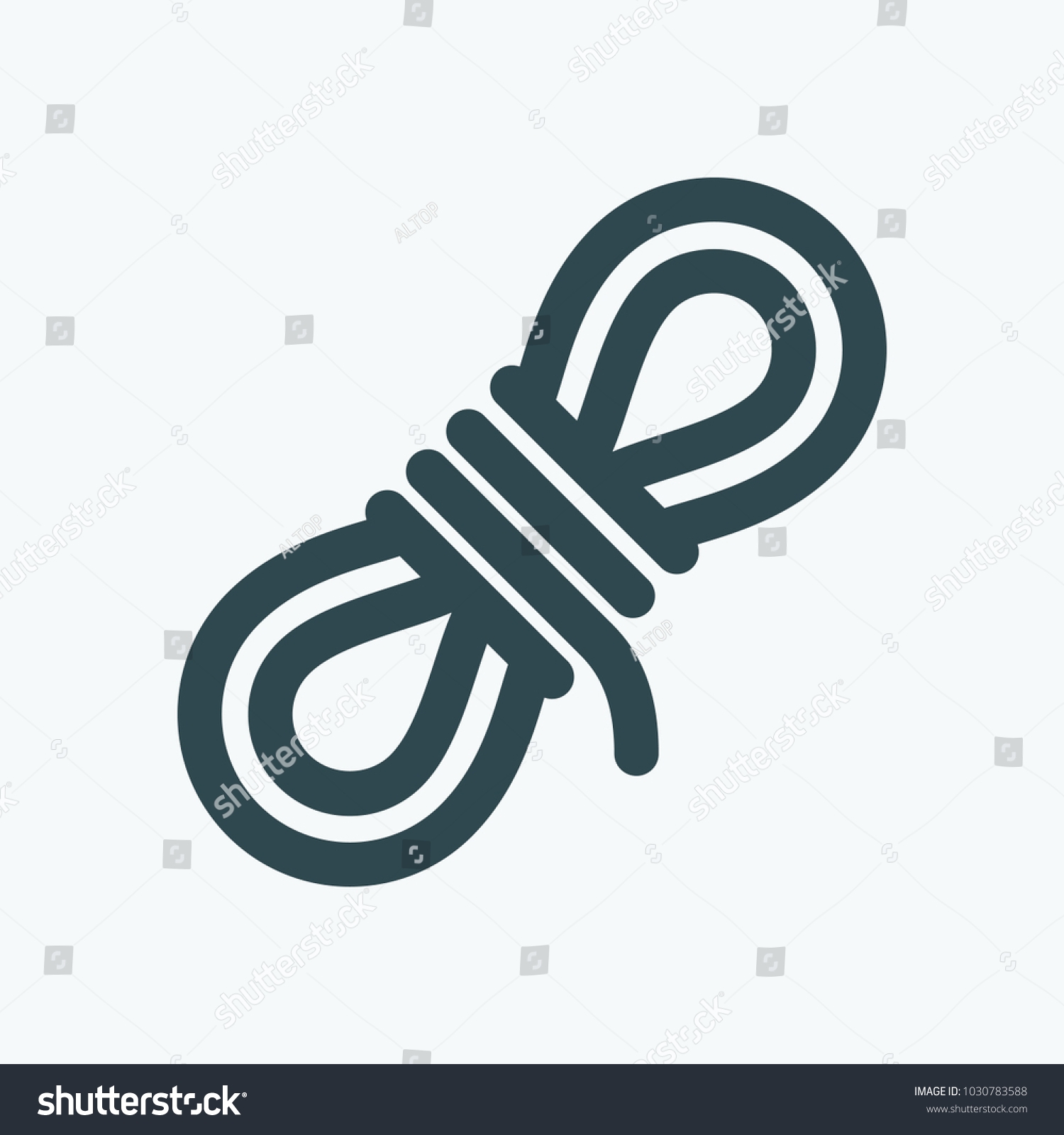 Black And White Parachord Graphic