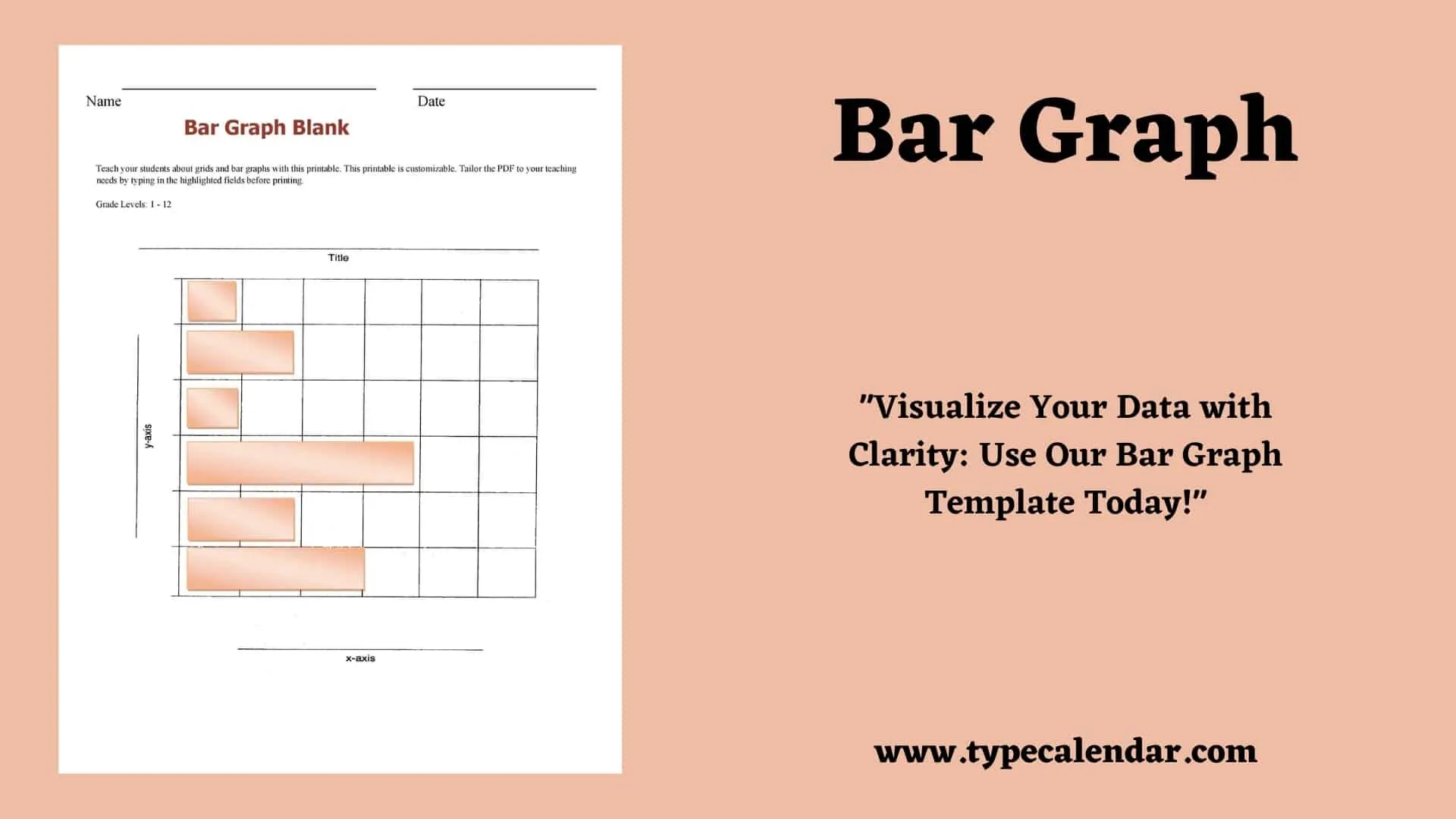 Blank Bar Graph Worksheets Free Printable
