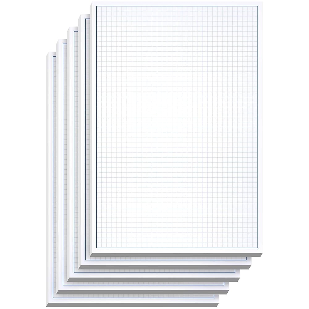 8 1 2 X 14 Quadrille Grid Blueprint And Graph Paper 5 Pads Amazon ca Office Products