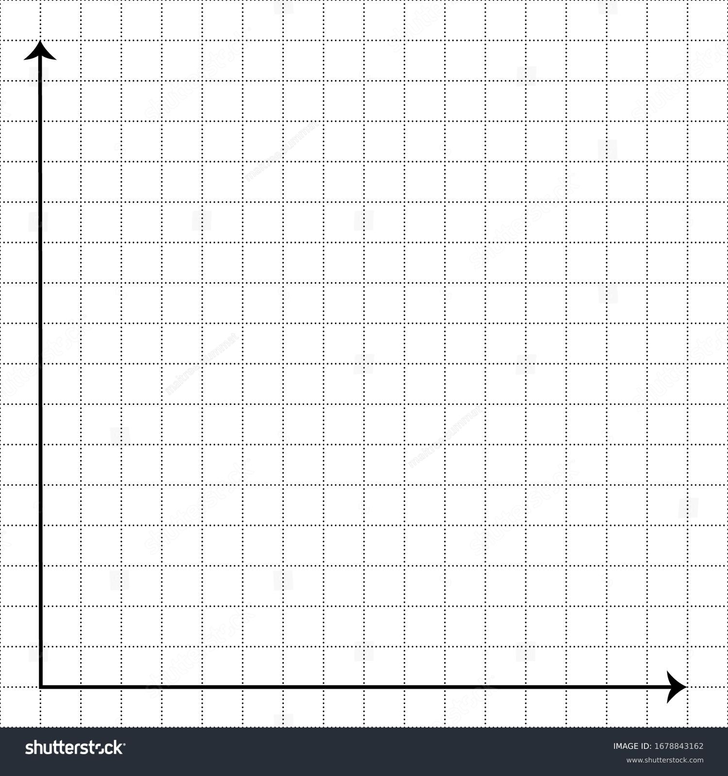 Blank First Quadrant Graph