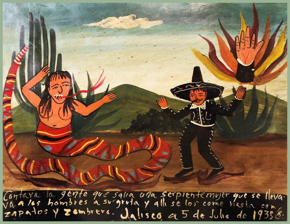 8739 Decoration Poster Home Room Wall Art Design Mexican Ex voto Retablo Votive EBay