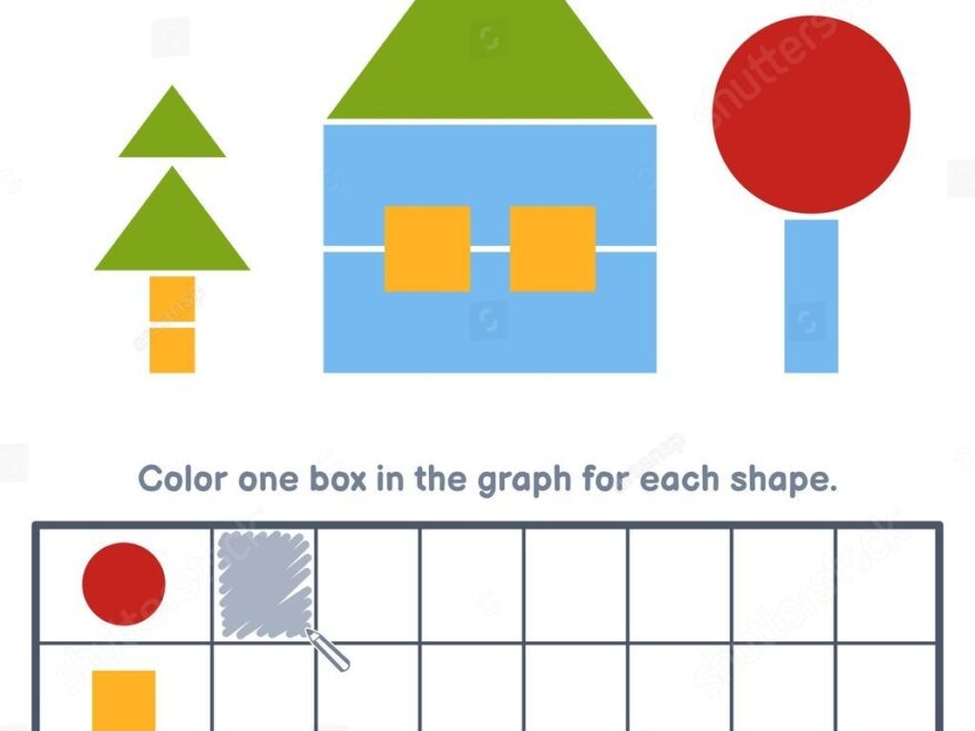 9 Thousand Color By Squares Kids Worksheets Royalty Free Images Stock Photos Pictures Shutterstock