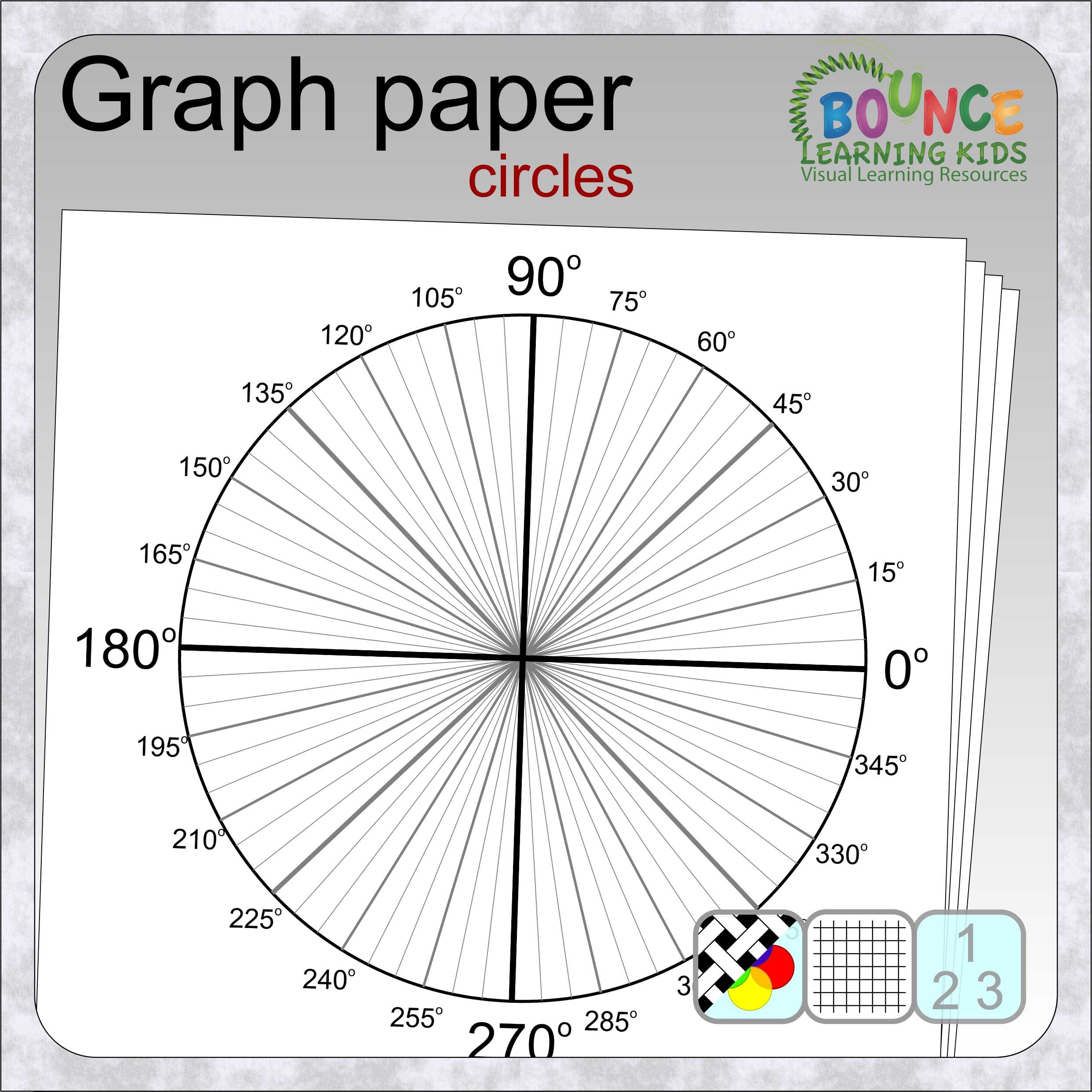 Draw Circle On Graph Paper