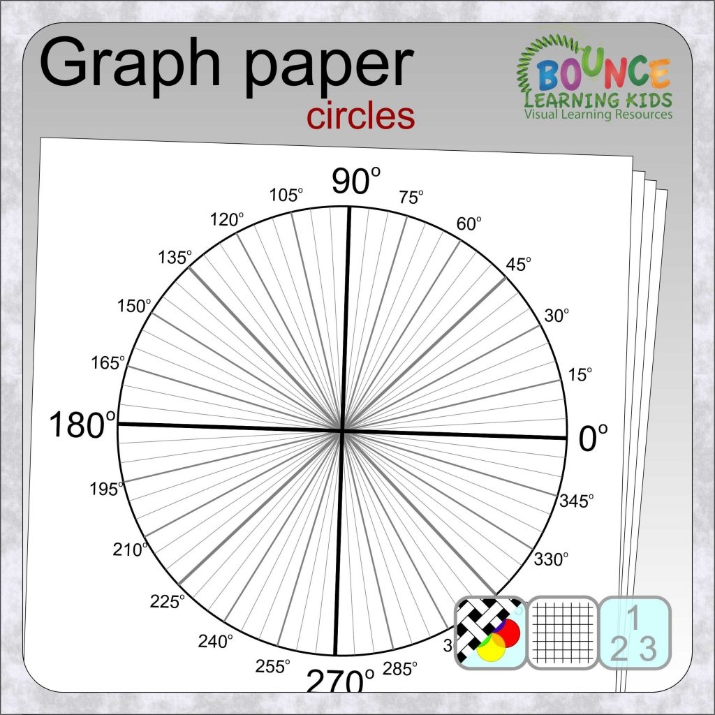 9 Useful Circles Graph Paper Clip Art Bounce Learning Kids