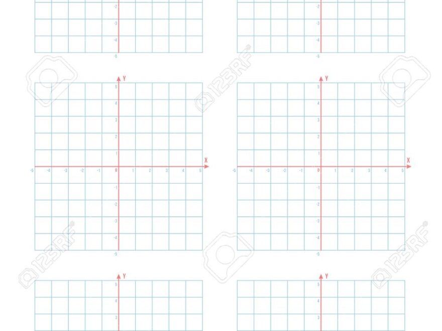 A Set Of Cartesian Coordinate Systems On Blue Graph Paper With Coordinate Axis Illustration A4 Sheet Royalty Free SVG Cliparts Vectors And Stock Illustration Image 104984049