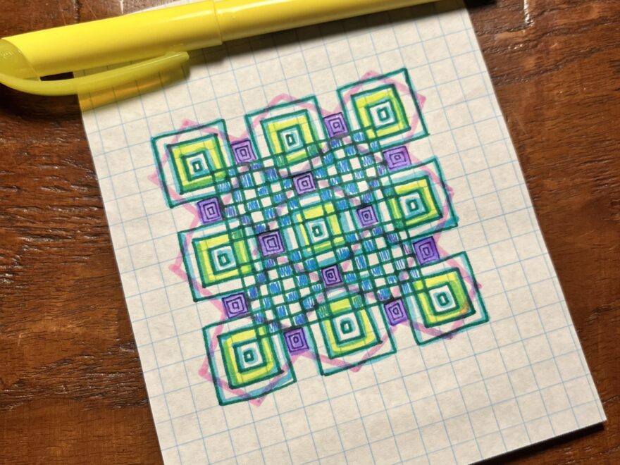 A Small Pattern I ve Been Drawing Variations Of For The Last Couple Of Days Based On A Pattern I Liked In The Principles Of Pattern By Richard M Proctor R patterns