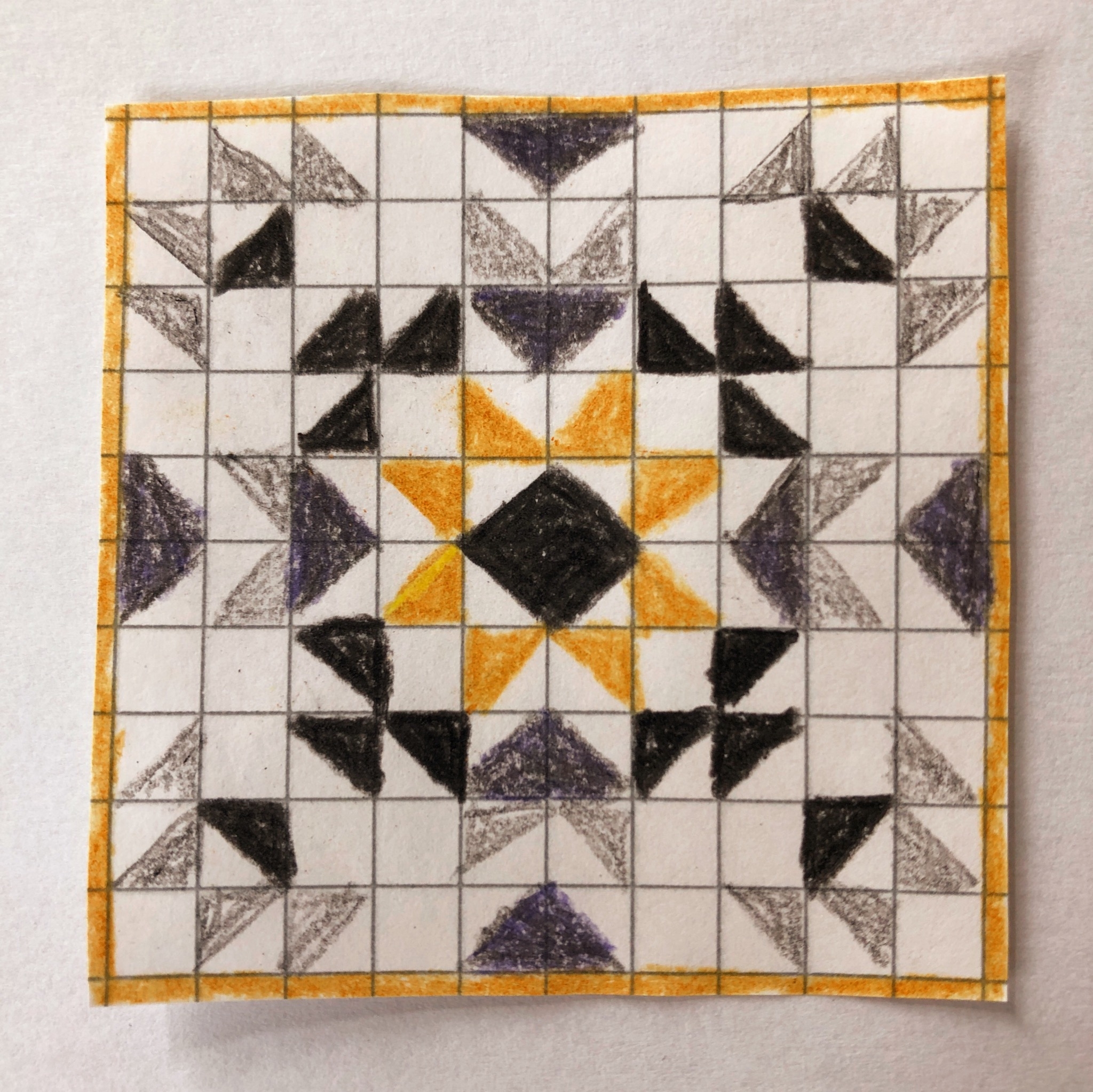 A Starry Mini Quilt Apples Beavers