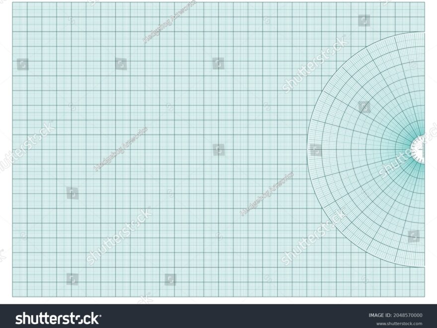 A4 Format Millimeter Paper Layout Metric Stock Vector Royalty Free 2048570000 Shutterstock