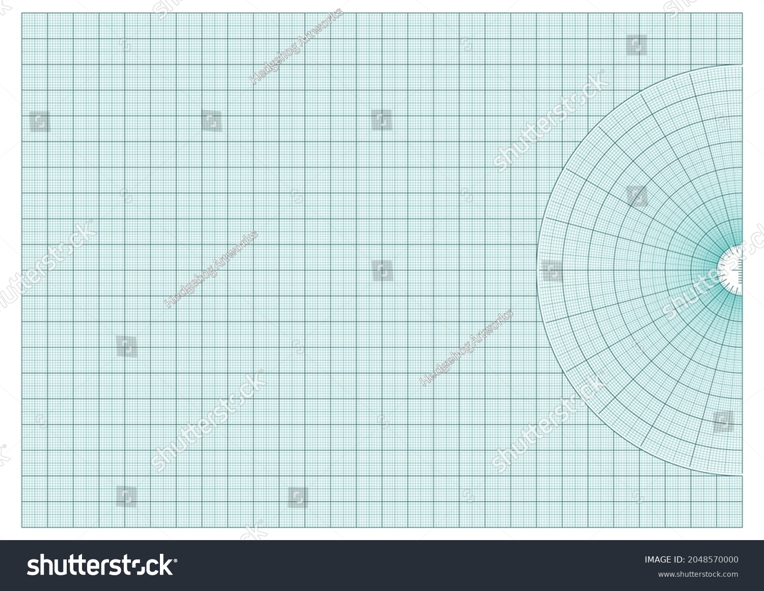 A4 Format Millimeter Paper Layout Metric Stock Vector Royalty Free 2048570000 Shutterstock