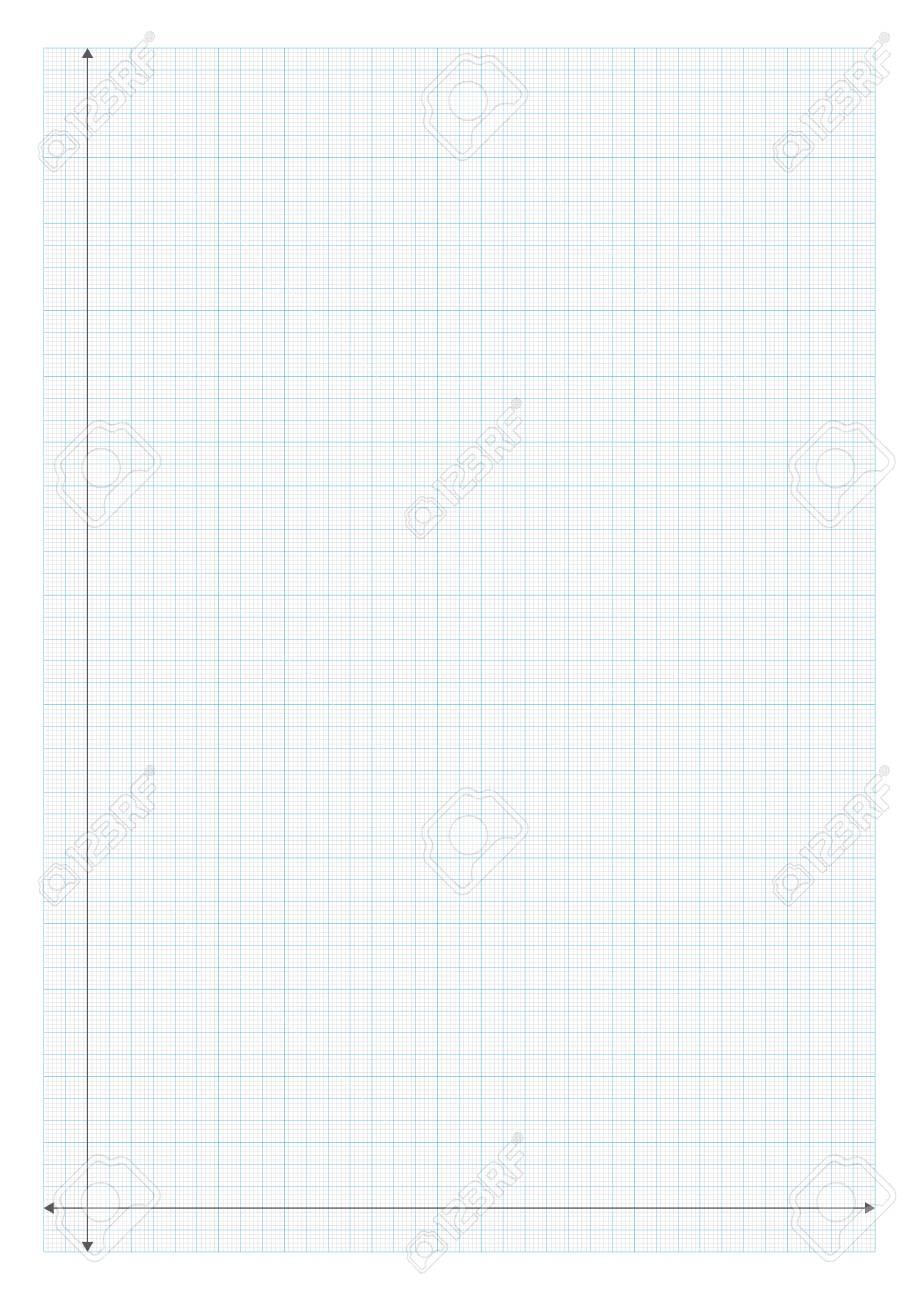 A4 Size Graph Paper X And Y Axis Royalty Free SVG Cliparts Vectors And Stock Illustration Image 111294913 