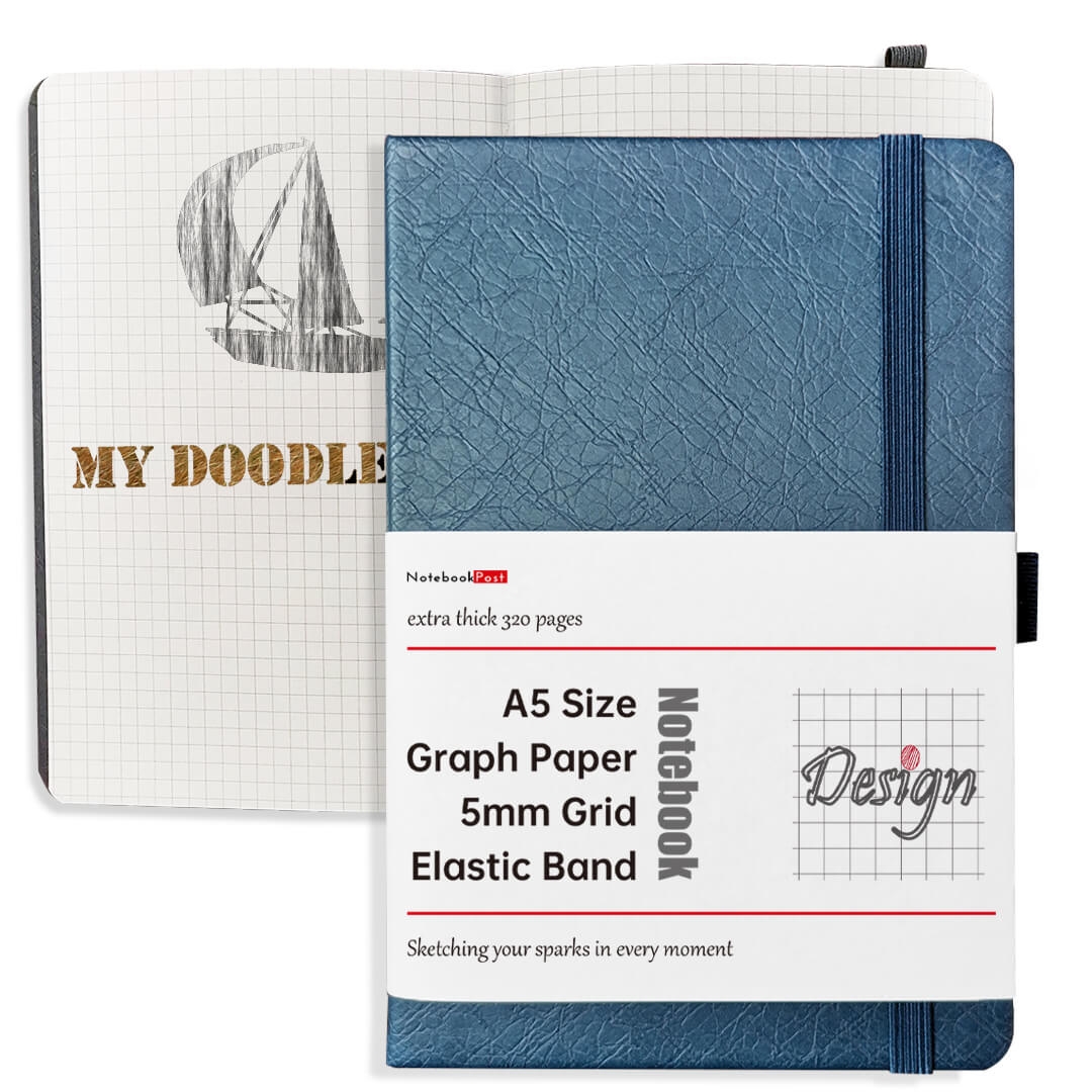 a5 graph paper notebook for drawing and note taking 320 pages notebookpost
