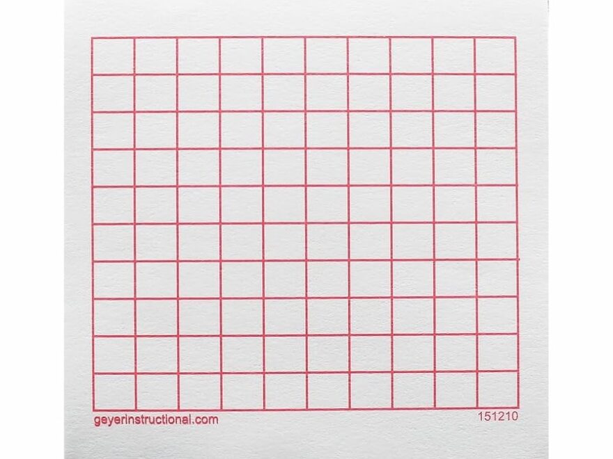 Amazon 10x10 Square Graphing Post It Notes 4 Packs Of 100 Sheets 400 Sheets Total Office Products