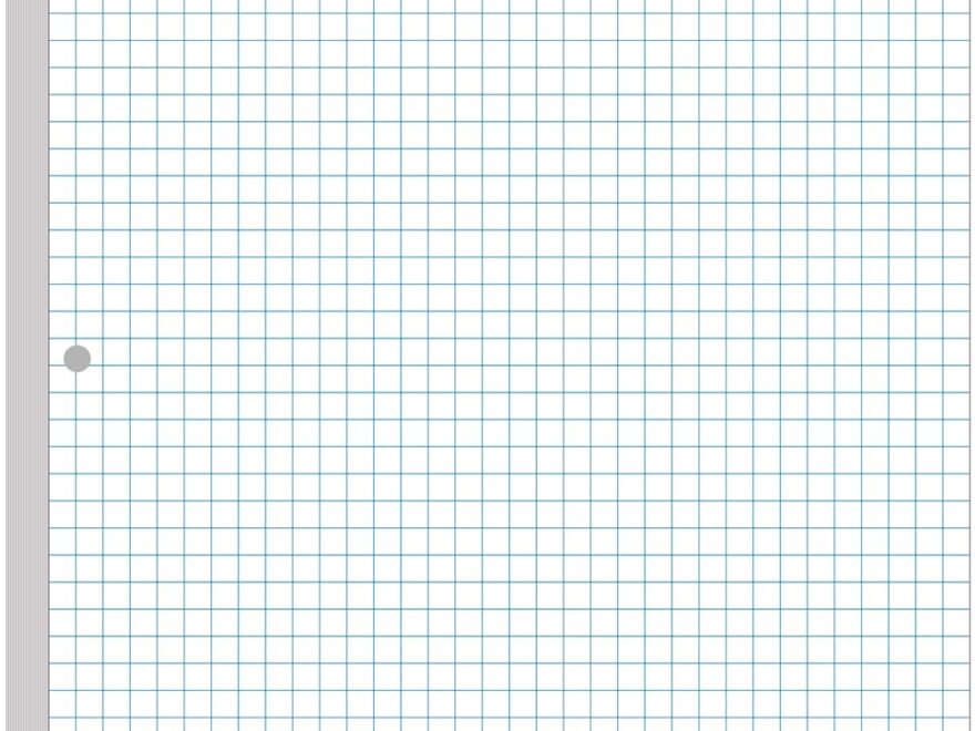 Amazon 2 Pack A4 Grid Filler Paper 3 Hole Graph Paper 200Sheets 400Pages Loose Leaf Paper 100gsm White Paper 8 5 X 11 Office Products