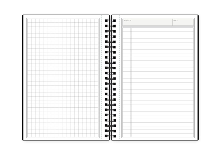 Amazon Blue Sky Professional Vynil Cover Spiral Notebook Black 5 75 X 8 5 160 Pages 0699931254998