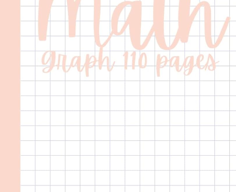Amazon Cute Math Notebook For School Graph Paper Notebook 110 Pages Medium Size 7 5x9 25 Cute Math Journal For School Math Notebook For Girls STEM For Highschool Students And