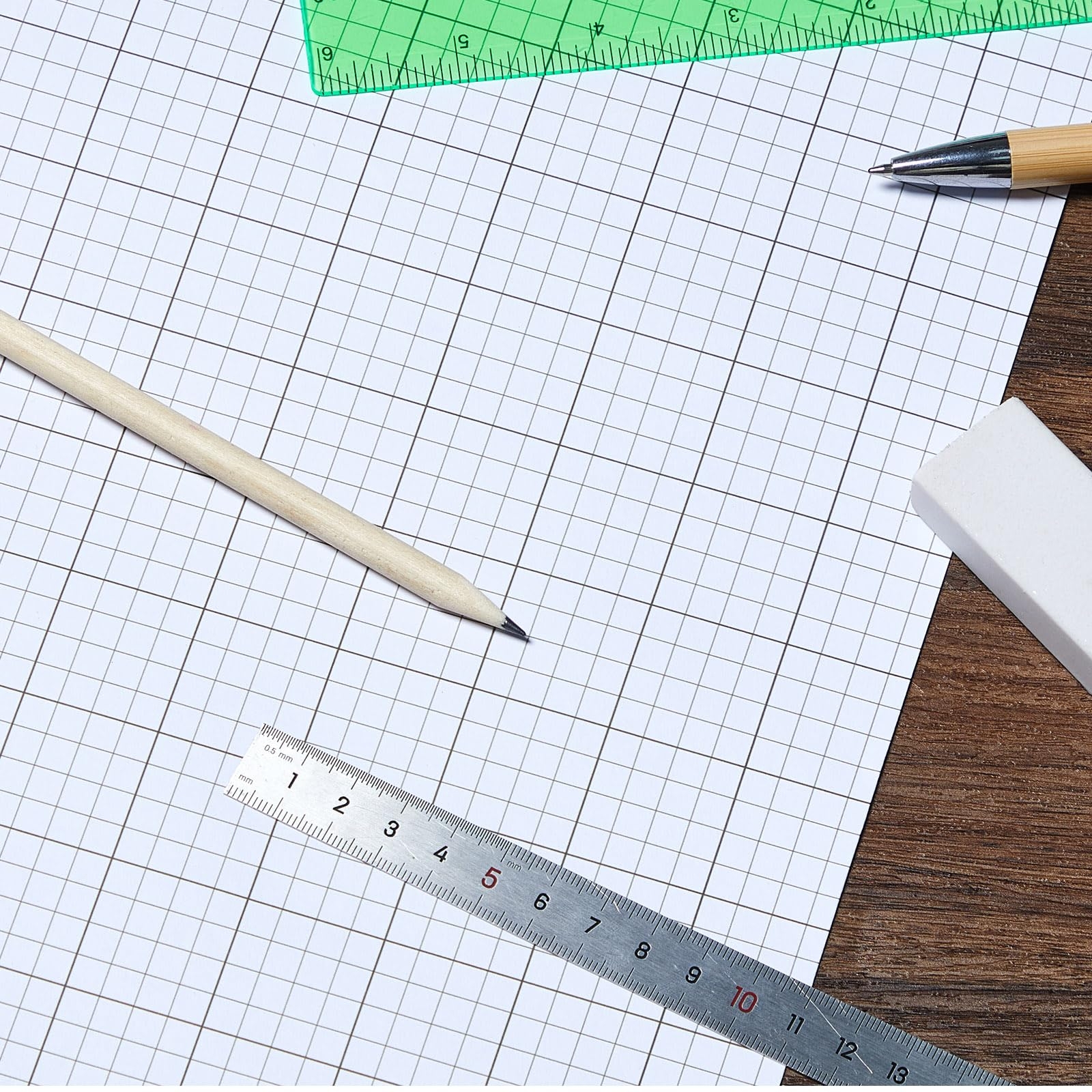 Amazon Feifeiya 50 Sheet Graph Paper Pad 24 X 36 Large Graph 1 And 1 4 Ruled Grid Paper For Engineer Architect Designer Mathematician Draftsmen Sketch House Building Drafting Back To School