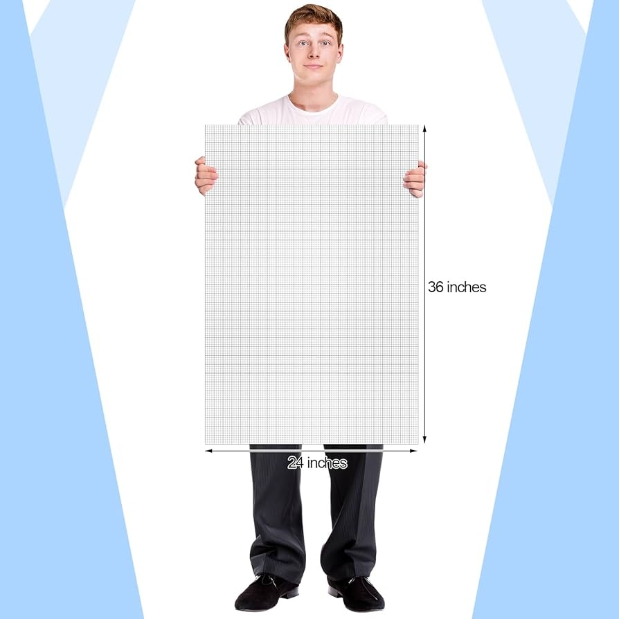 Graph Paper Business Floor Plan