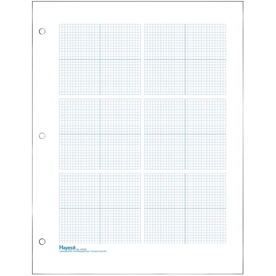 Graph Paper 20x20 Grid With Numbers In It