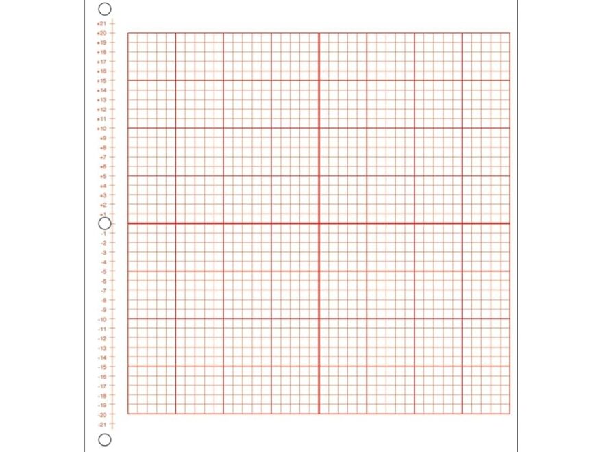 Amazon Geyer Instructional Products Vertical Numbered Graph Paper 4 Quadrant Grid With 3 16 Squares Accentuated Axes Double Sided Red Lined 500 Sheet Ream Three Hole Punched Office Products