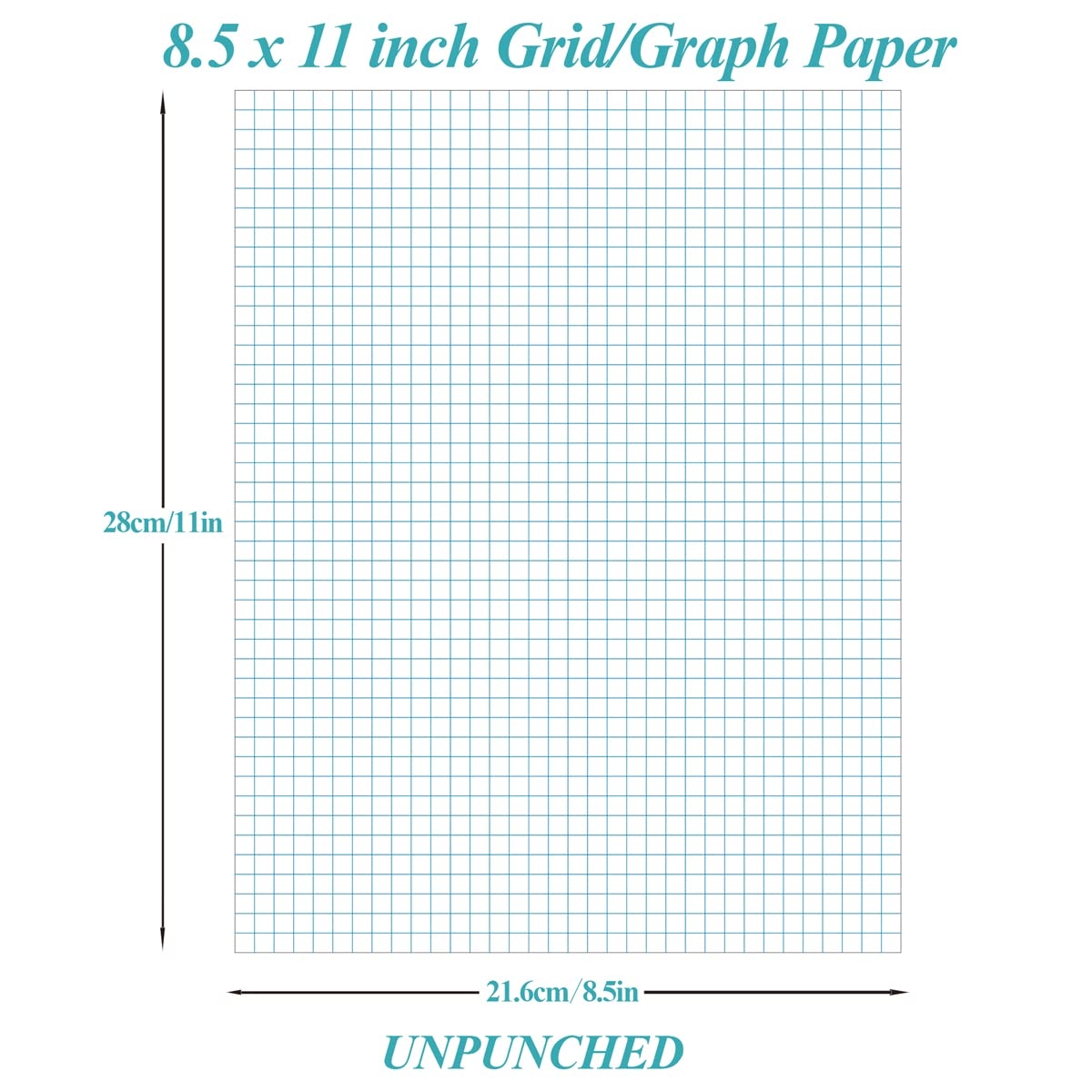 Graph Paper Printable 8.5x11