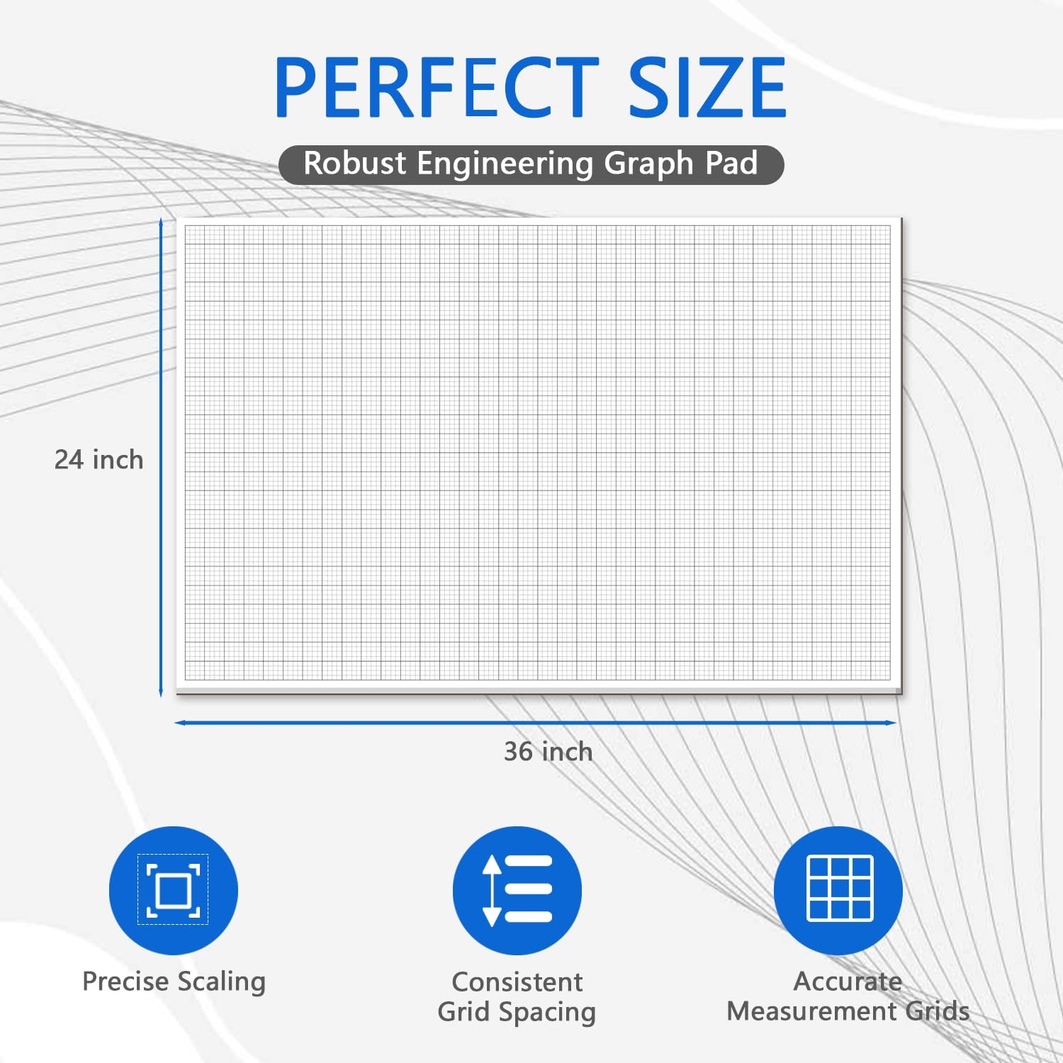 Amazon Graph Paper Pad 30 Sheets 60 Pages 24 X 36 Large Graph Paper 1 And 1 4 Ruled Grid Paper For Engineer Architect Designer Mathematician Draftsmen Sketch House Commercial Building Plan Amazon Graph Paper Pad 30 Sheets 60 Pages 24 X 36 Large Graph Paper 1 And 1 4 Ruled Grid Paper For Engineer Architect Designer Mathematician Draftsmen Sketch House Commercial Building Plan