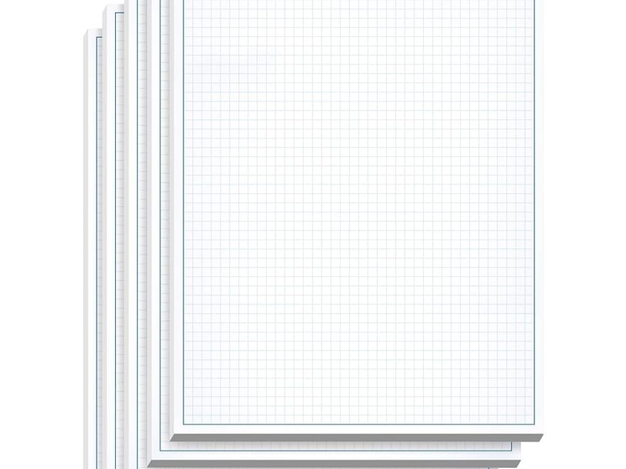 Amazon Graph Paper Pad For Blueprint Drawings Drafting Engineering Drawing And Planning Graph Paper 11x17 Blueprint Quadrille Grid Paper Pads With Blue Lines High Brightness 50 Sheets 5 Pack Office Products