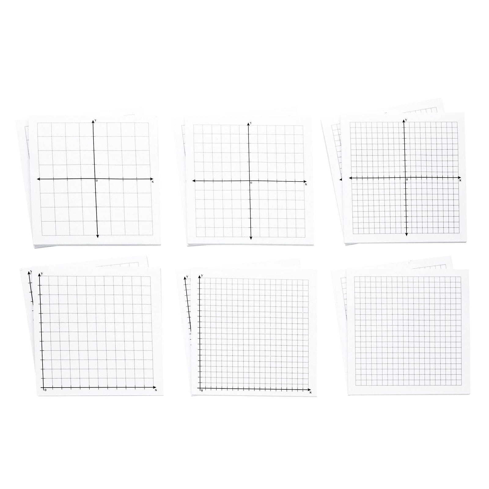 Amazon Juvale 10 Pack Mini Graph Paper Sticky Notes In 6 Designs 25 Sheets Per Pad 3x3 In Planner Supplies And Accessories Office Products