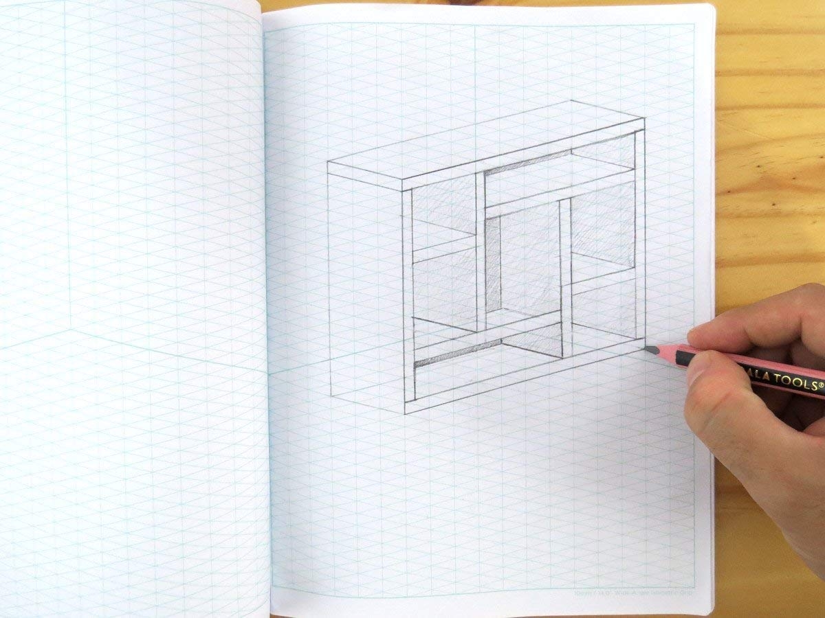 Isometric Design On Graph Paper