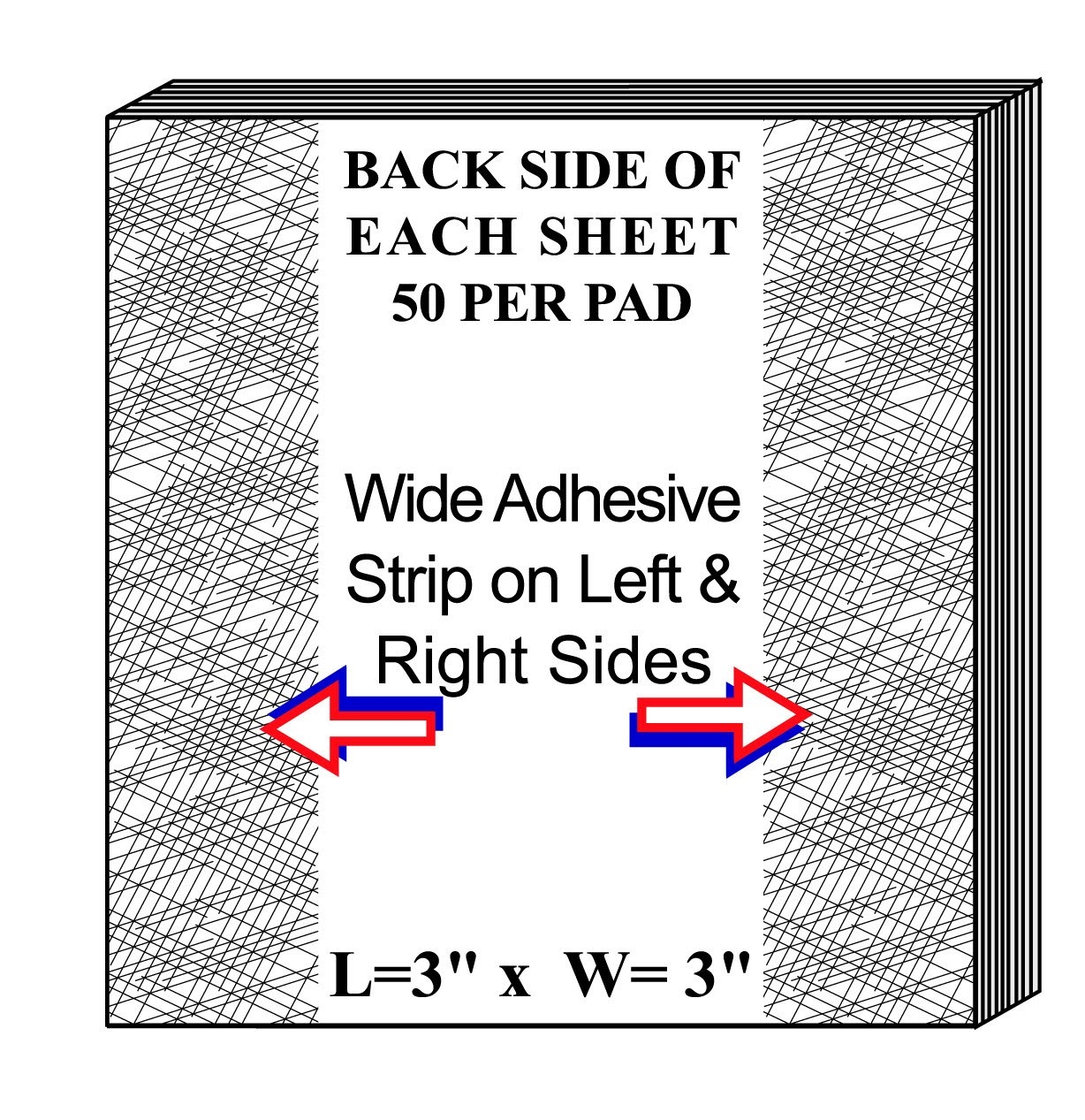 Amazon MiniPLOTs 3x3 Inch Graph Paper Pads 10 Pads Of 50 Sheets Each 20x20 Grid Adhesive Backed Ideal For Homework Tests Office Products
